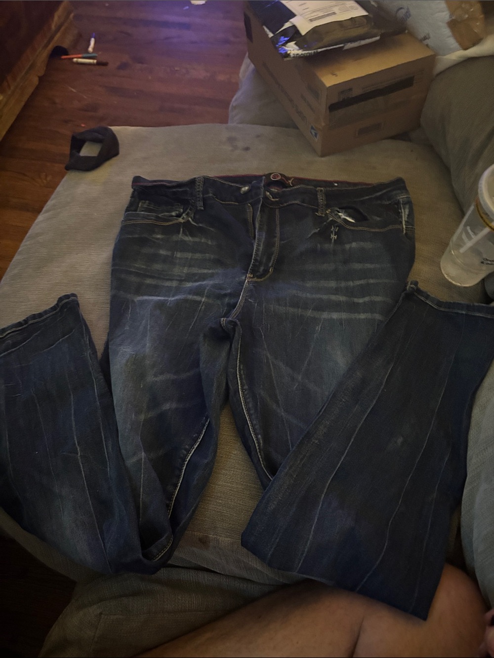 Women’s Dark Blue Vintage Wash Jeans CG Jeans size 20w